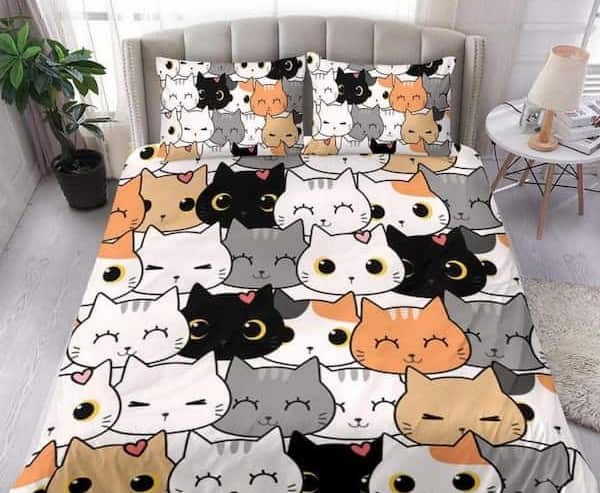 تصویر 3 از رو تختی فانتزی دو نفره با طرح‌ های جذاب و رنگ‌ های شاد